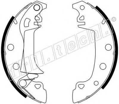 Комплект тормозных колодок fri.tech. купить