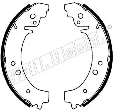 Комплект тормозных колодок fri.tech. купить