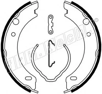 Комплект тормозных колодок, стояночная тормозная система fri.tech. купить