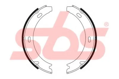 Комплект тормозных колодок, стояночная тормозная система sbs купить