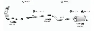 Система выпуска ОГ ASSO купить