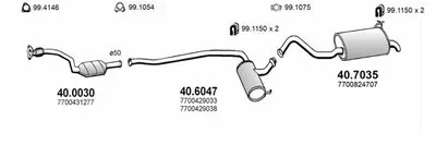 Система выпуска ОГ ASSO купить