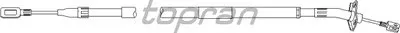 Трос, стояночная тормозная система TOPRAN купить