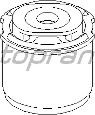 Втулка, балка моста TOPRAN купить