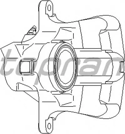 Тормозной суппорт TOPRAN купить