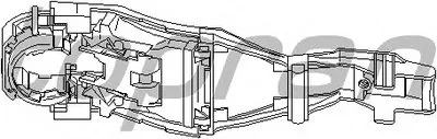 Ручка двери TOPRAN купить