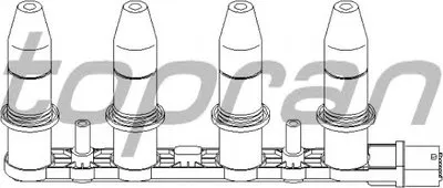 Катушка зажигания TOPRAN купить
