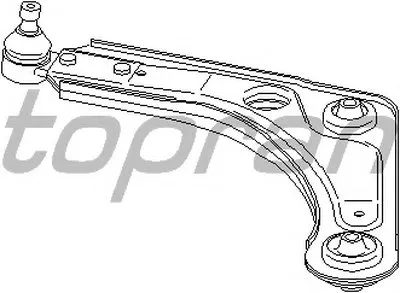 Рычаг независимой подвески колеса, подвеска колеса TOPRAN купить