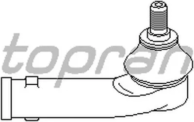 Наконечник поперечной рулевой тяги TOPRAN купить