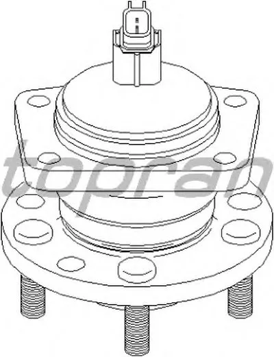 ? колесн. ступицы = TOPRAN купить