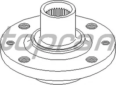 ? колесн. ступицы = TOPRAN купить