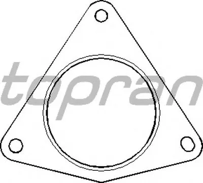 Прокладка, труба выхлопного газа TOPRAN купить