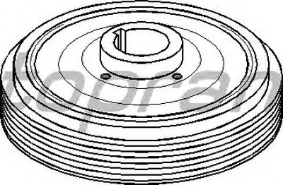 Ременный шкив, коленчатый вал TOPRAN купить