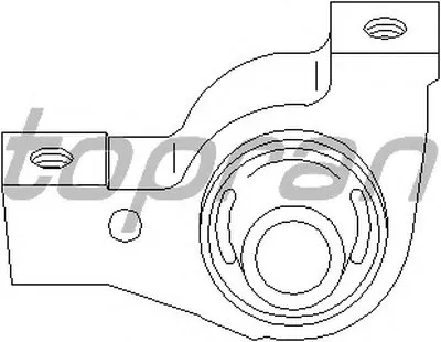 Подвеска, рычаг независимой подвески колеса TOPRAN купить