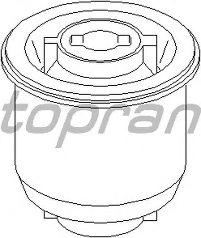 Втулка, балка моста TOPRAN купить