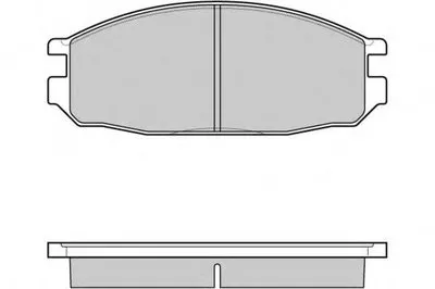Комплект тормозных колодок, дисковый тормоз E.T.F. купить