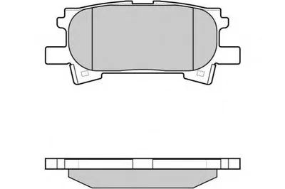 Комплект тормозных колодок, дисковый тормоз E.T.F. купить