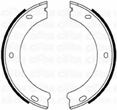 Комплект тормозных колодок, стояночная тормозная система CIFAM купить