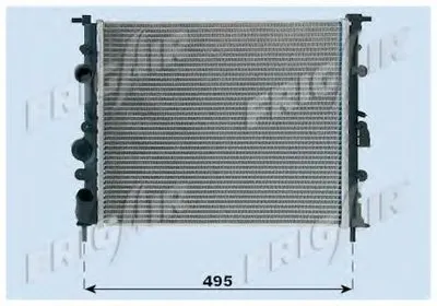 Радиатор, охлаждение двигателя FRIGAIR купить