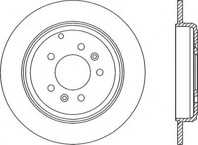 Тормозной диск RADIANCE OPEN PARTS купить