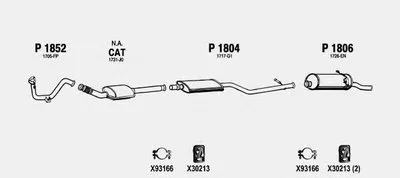 Система выпуска ОГ FENNO купить