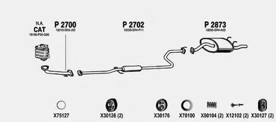 Система выпуска ОГ FENNO купить