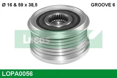 Механизм свободного хода генератора LUCAS ENGINE DRIVE купить