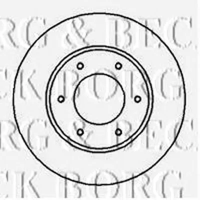 Тормозной диск BORG & BECK купить