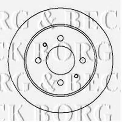Тормозной диск BORG & BECK купить