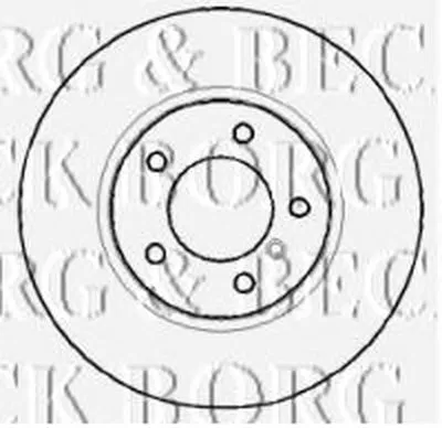 Тормозной диск BORG & BECK купить