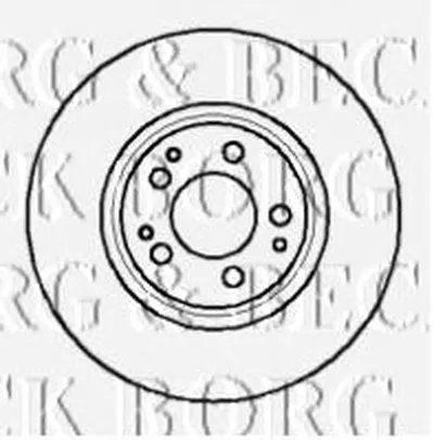 Тормозной диск BORG & BECK купить