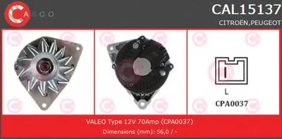 Генератор BRAND NEW SERIES CASCO купить