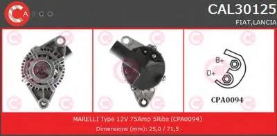 Генератор BRAND NEW SERIES CASCO купить