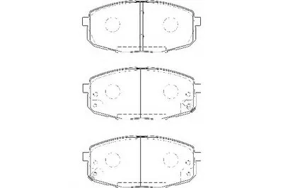 Комплект тормозных колодок, дисковый тормоз WAGNER купить