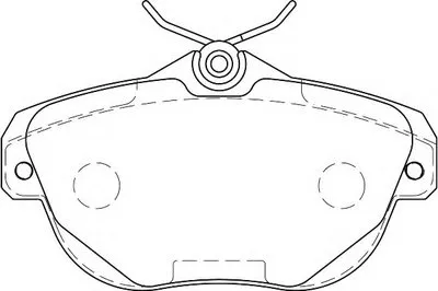 Комплект тормозных колодок, дисковый тормоз WAGNER купить