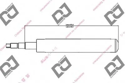 Амортизатор DJ PARTS купить