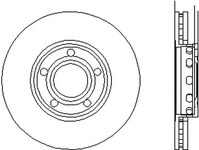 Тормозной диск HELLA PAGID купить