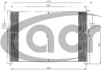 Конденсатор, кондиционер ACR купить
