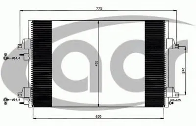 Конденсатор, кондиционер ACR купить
