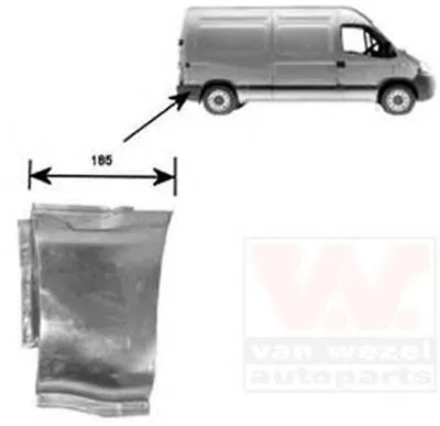 Боковина VAN WEZEL купить