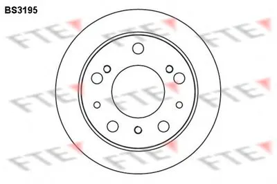 Тормозной диск FTE купить
