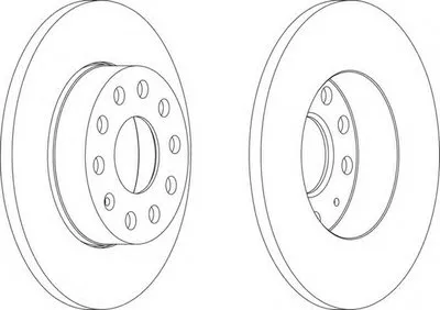 Тормозной диск PREMIER FERODO купить