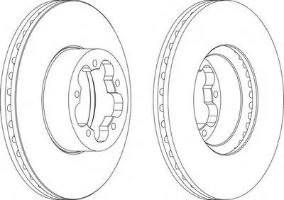 Тормозной диск PREMIER FERODO купить
