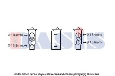 Расширительный клапан, кондиционер AKS DASIS купить