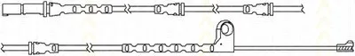 Сигнализатор, износ тормозных колодок TRISCAN купить
