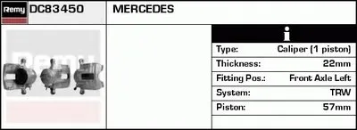 Тормозной суппорт Remanufactured REMY (Multiline) DELCO REMY купить