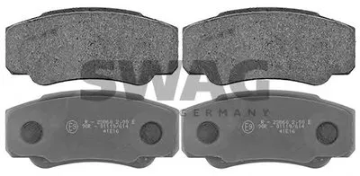 Комплект тормозных колодок, дисковый тормоз SWAG купить