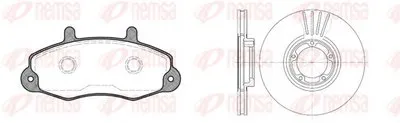 Комплект тормозов, дисковый тормозной механизм Twin Kit REMSA купить