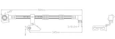 Тормозной шланг REMKAFLEX купить