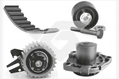 Водяной насос + комплект зубчатого ремня HUTCHINSON купить